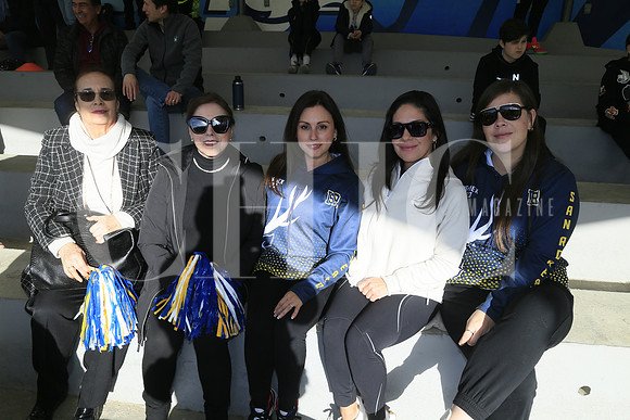 Marisol Prieto, Irma Aguirre, Janet Hernández, Jessica Garza y Ana Cubas
