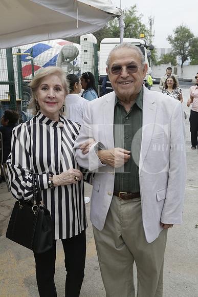María del Rosario Elizondo de Lankenau y Roberto Lankenau