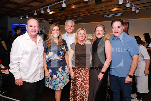Oscar Villarreal, Tere Rojas, Ricardo Coronado, Paty Villarreal, Alejandra Caso y Carlos José Phillips 1