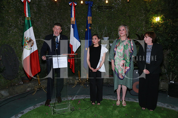Pierre Raynaud , Melissa Segura, Leticia Rodarte y Rosa María Rodríguez (3)
