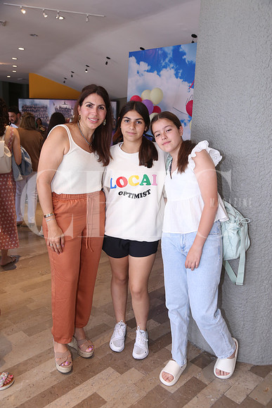Daniela de Garza, Marian Garza y Maria Sofia Ramos