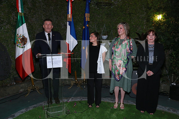 Pierre Raynaud , Melissa Segura, Leticia Rodarte y Rosa María Rodríguez (2)