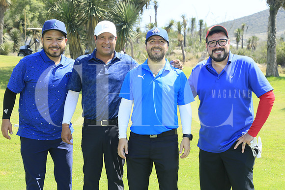Sebastian Bravo, Julio García, Armando Espino y  José Carlos Tijerina