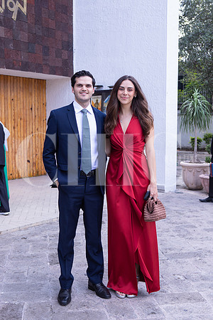 Eugenio Canales y Fernanda Madero