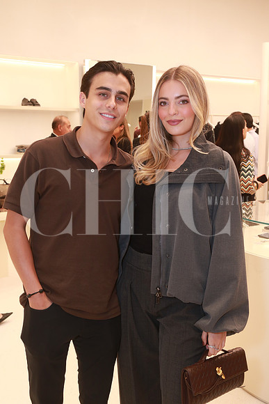 Alexander Ross y Valeria Godínez
