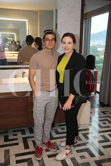 Salvador Jaramillo y Leslie Villarreal