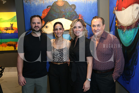 Ricardo Cisneros, Gama, Alejandra Sañudo, Lucila Gama y Ricardo Cisneros 2