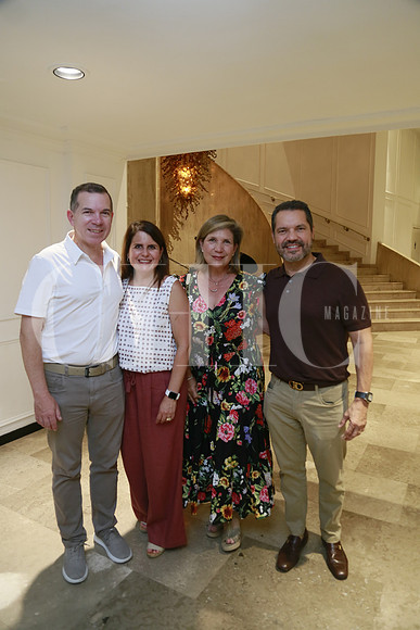 Enrique Muret, Celina Fernández de Muret, Esperanza Llaguno y Francisco García Sirilo (2)