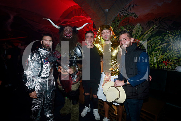 Ruben Treviño, Jorge Handal, Jaime Maldonado, Roberto Bojorges y Ernesto Flores