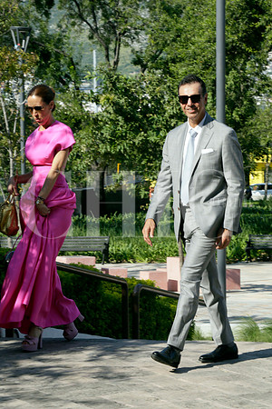 Irma Canales y Carlos F. García Reyes