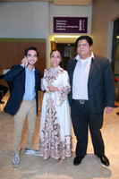 Gabriel Osorio, Patricia de la Cruz y Roberto Hahn