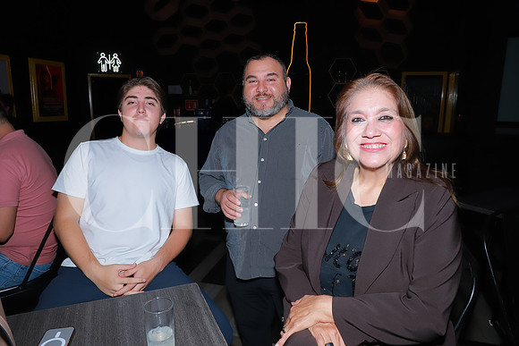Gustavo Damían, Sebastián Enriquez y Lucero Vega 2