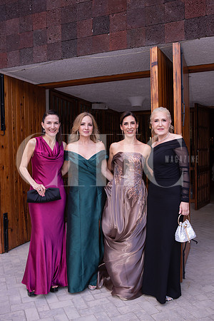 Alma Livas, Jocy Safi, Georgina Mayer de Maltos y Alicia Ortiz