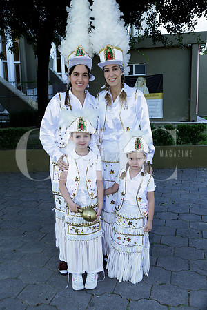 Ileana Manrriquez, Priscila Cantú, Inés Garza y Balbina Salinas