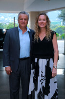 Agustin Suárez y Cristy Barker