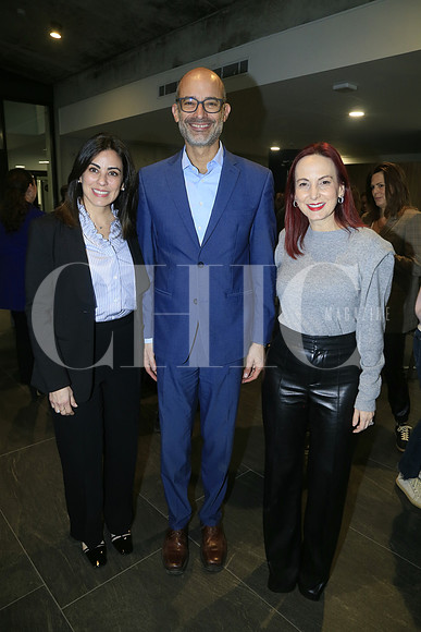 Magda Hernández de Lozano, Miguel Treviño y Mónica García de Moyeda