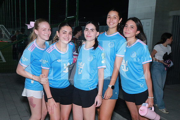 Emilia Seldner, Regina Maldonado, Daniela Valdés Gabriela Farias y Lannah Dávlos