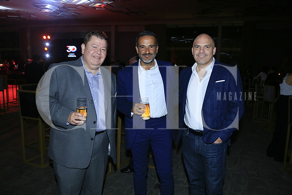 Adrian Garza, Ramiro Villanueva y José Antonio Furber