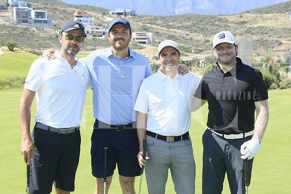 Marcelo Stevenson, Christopher Kauffman, Eduardo Guzmán y Alberto Maya