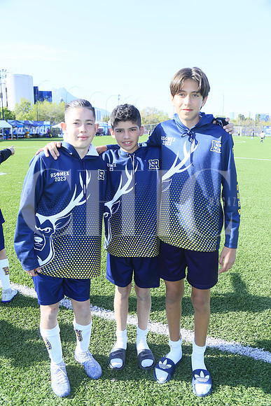Iker Estrada, Eutimio Cárdenas y Martín Peña
