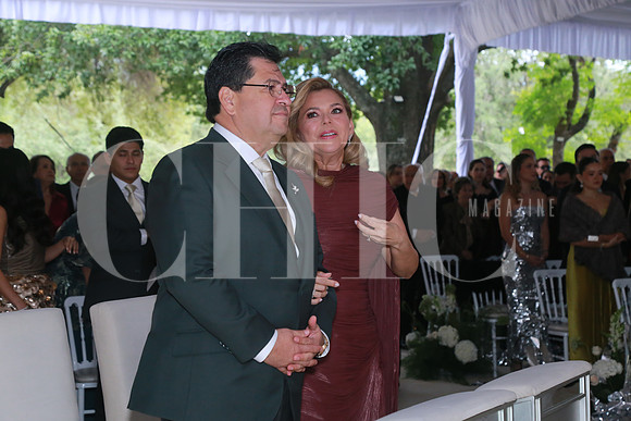 (papás del novio)Jesús Mario Sepulveda y Deyra de la Paz