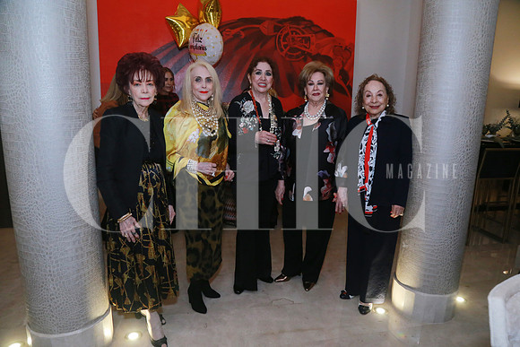 Lupina Vara de Mejia, Tey González de Salas, Irene Muzquiz de Karren, Graciela De Tancredi y Aurora Cantú de Cagnasso (2)