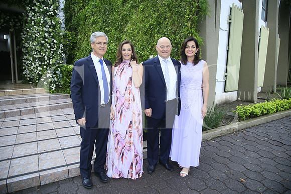 Pablo Zambrano, Martha Treviño, Patricio Treviño y Gabriela Barcenas
