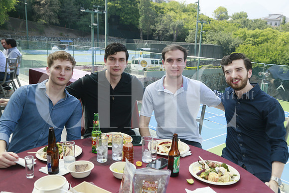 Juan Carlos González, Diego Garza y Andrés Kuri y Gabriel Garza (2)