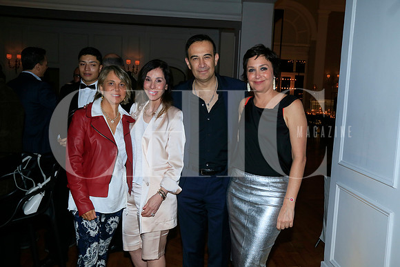 Rebeca Garza, Cristina Martínez, Jaime Espinosa y Paulina de la Garza
