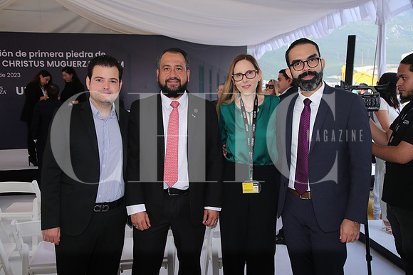Luis Silva, Adrián Martínez, Landy Denne y Jorge García