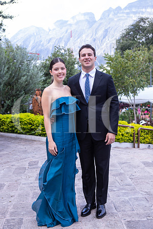 Kristiane Larach y Eduardo Facussé