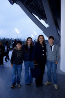 George Schlutt Canales, Alejandra Canales, Maru de Canales y Friedrich Schlutt Canales