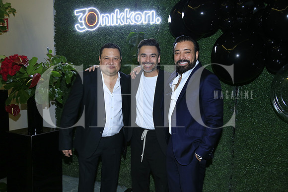 Alfonso Roiz, Gerardo Ortiz y  Marco Guerrero