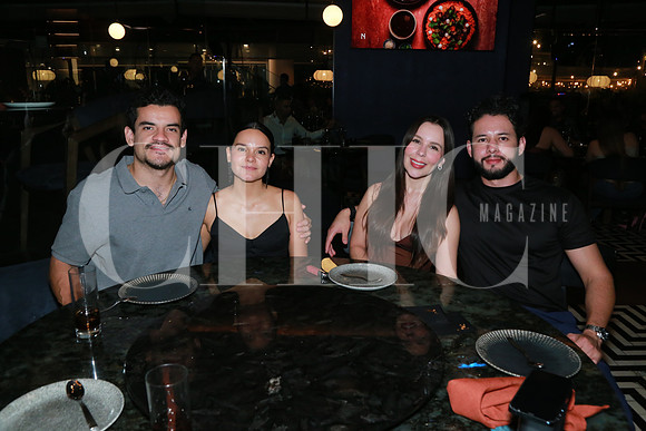 (rest. Nativo) Claudio Villagómez, Priscilia Vieira, Jimena González y Jorge Trasfe (2)
