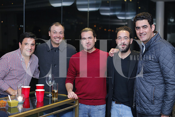 Hector Flores, Adrián Mijares, Alberto Villarreal, Hugo Saenz y José Alvarez Tostado