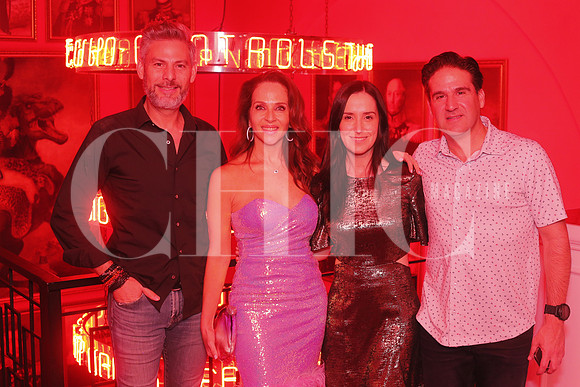 Federico García Iza, Gaby Elizondo, Brenda Doria y Adrián Elizondo 2