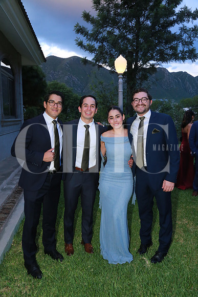 Luis Samaniego, Andrés Álvarez, Fernanda Parra y Jorge Soto (3)