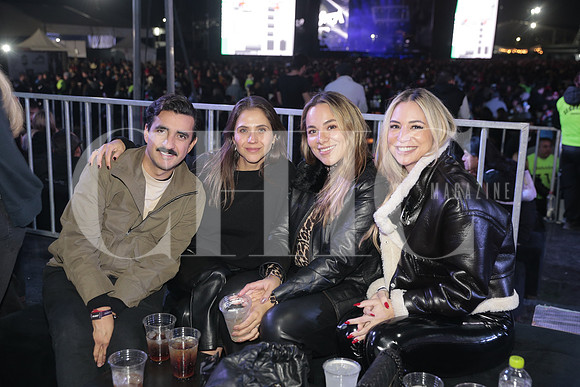 Alberto Santillan, Marcela Gonzalez, Rocio Castillo y Lulu Andonie 2