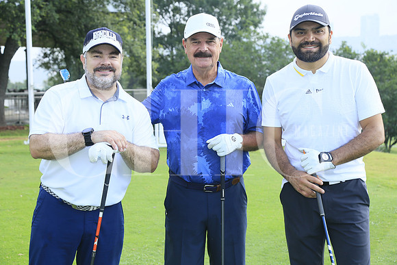 Juan Ramón Palacios, Paulino Canseco y Marcos Rodríguez
