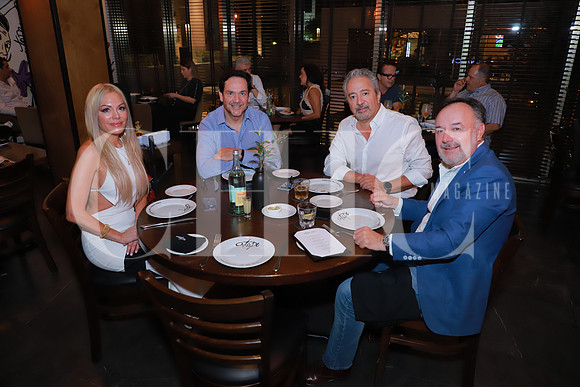 Veronica Rodríguez, Francisco Estopier, Salvador Salazar y Paul Brunet 3