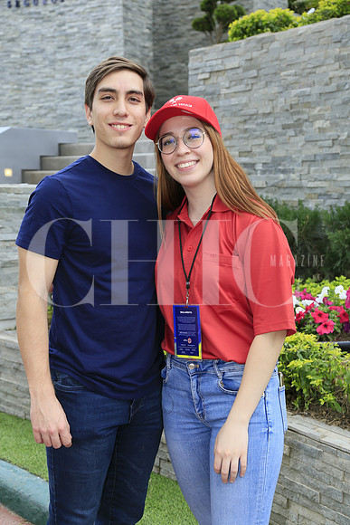 Enrique Castro y Carolina Montelongo