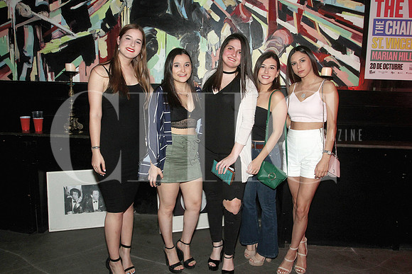 Ana Paula Sada, Maries Garza, Rosy Chapa, Regina Murillo y Andrea Solís