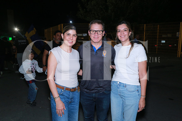 Xiany Delgado, Franklin Murillo y Marive Pablos