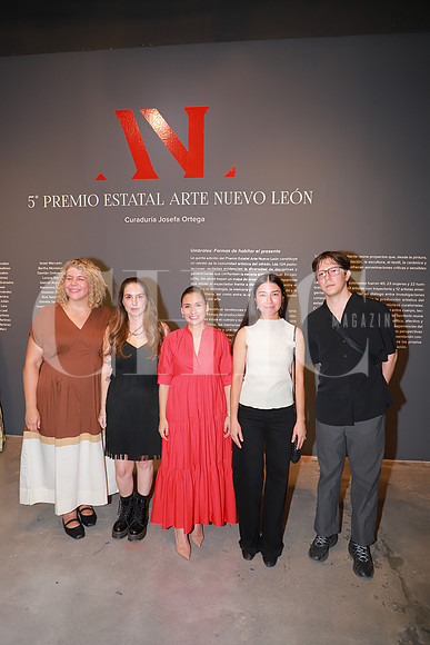 Vange Tamez, Sandra Leal, Melissa Segura, Paula Cortazar y Miguel Angel Gonzalez Morales 3