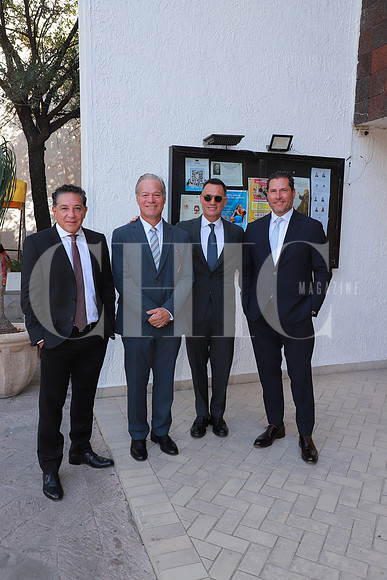 Luis Cardenas, Adrián Benavides, Federico Zambrano y Carlos Gonzalez 1