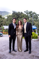 Andres Duran, Alejandra Mayer de Duran y Diego Duran