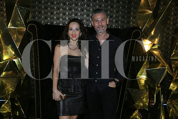 Gaby Elizondo de García Iza y Federico García Iza