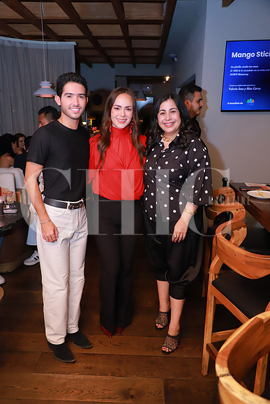 Max Garza, Valeria Sosa y Paloma Marum 2