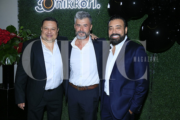 Alfonso Roiz, Raúl García y Marco Guerrero