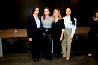Magda Hernández de Lozano, Mónica García de Moyeda, Izamar Gutíerrez y Xiomara Montalvo